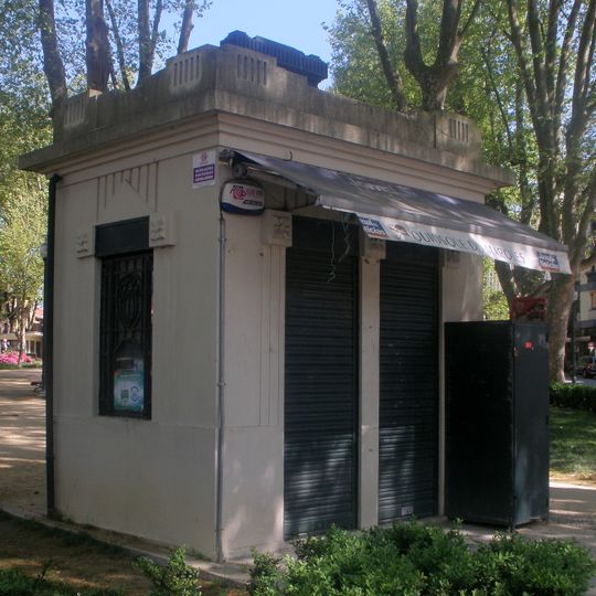 Quiosque na Praça Marquês de Pombal