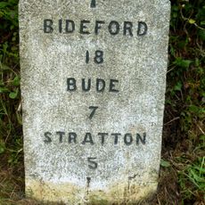 Milestone, N of Stursdon Cross