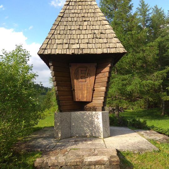 Fernwanderwegkreuz Seebergsattel