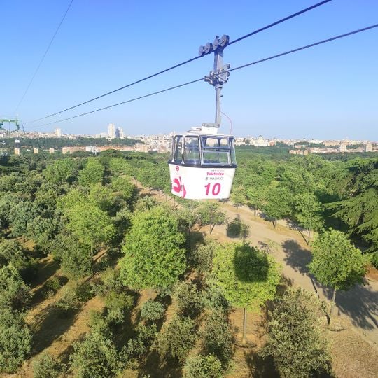 Madrid Cableway • Rosales Station
