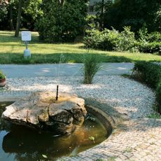 Kašna v areálu Vysoké školy veterinární v Brně