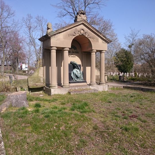 Grabmal Gustav Jacobitz Friedhof
