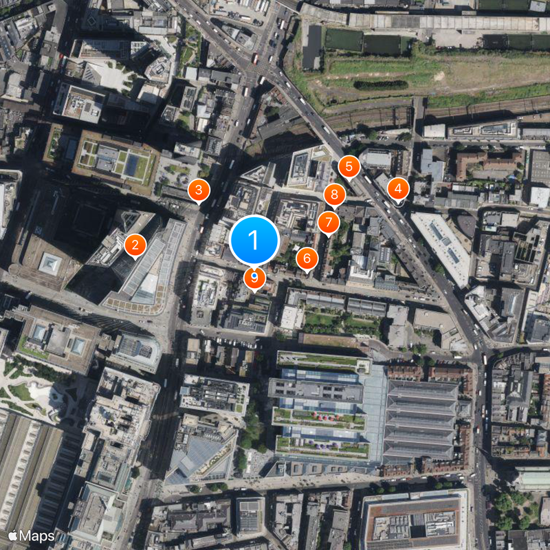 Dennis Severs' House Mappa