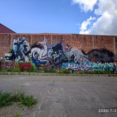 Work of art, graffiti