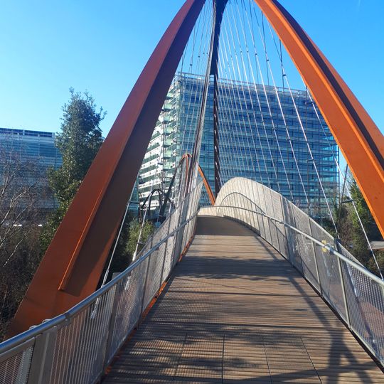 Chiswick Park Footbridge