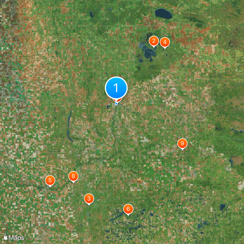 Thief River Falls Map