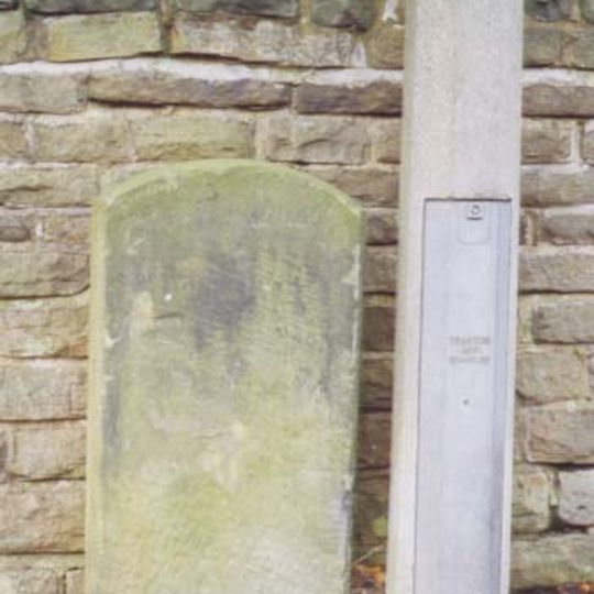 Milestone, Ringinglow Road, outside No. 153