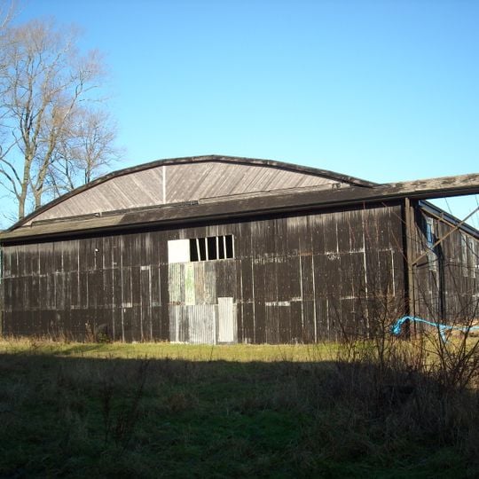 Two Former Hangars On North Side Of Former Airfield