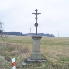 Kříž na rozcestí ulic Šluknovská a Antonínova v Jiříkově