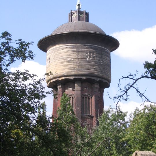 Vršovice waterworks in Michle