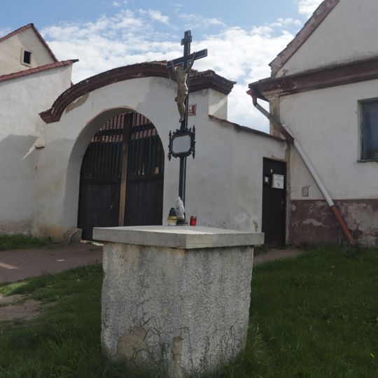 Kříž v ulici Jílovišťská