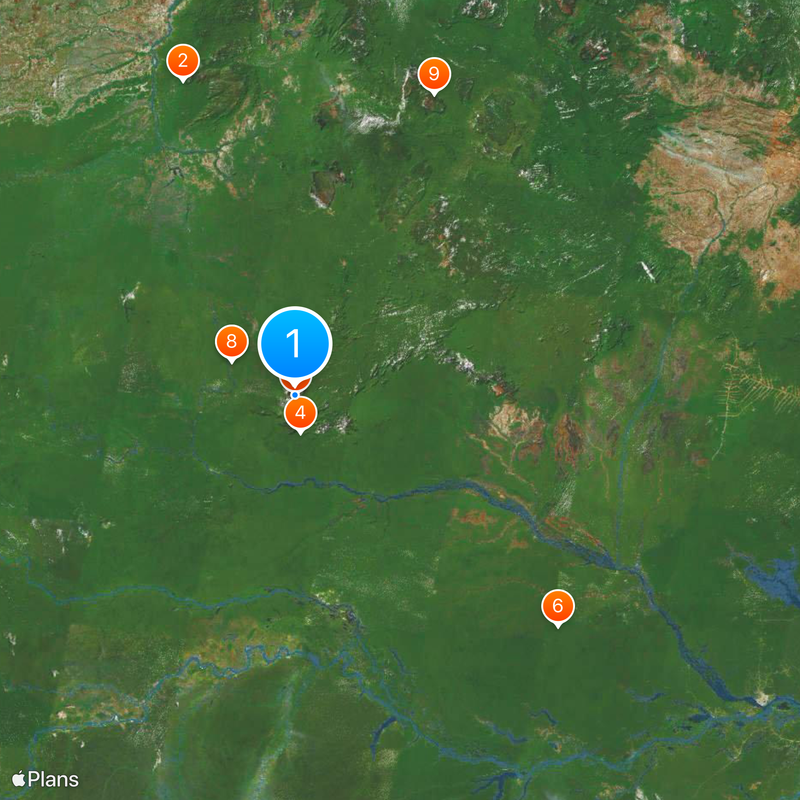 Pico da Neblina Carte