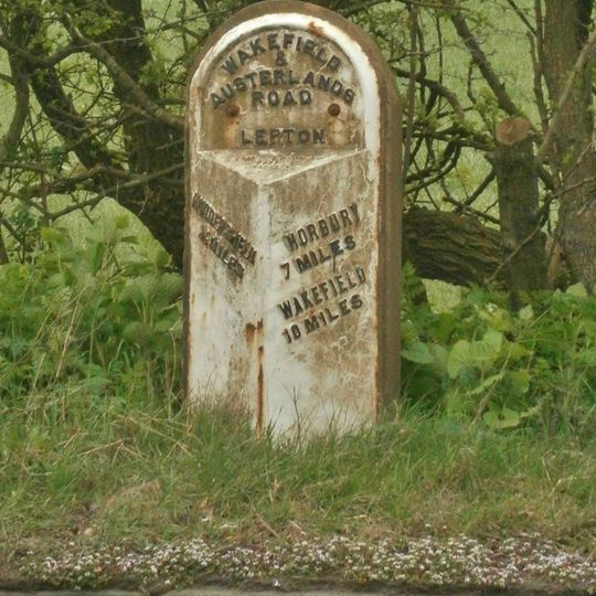 4.25 Miles Post 150 Yards East Of White Horse Inn