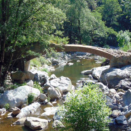 Pont sobre la riera d'Osor