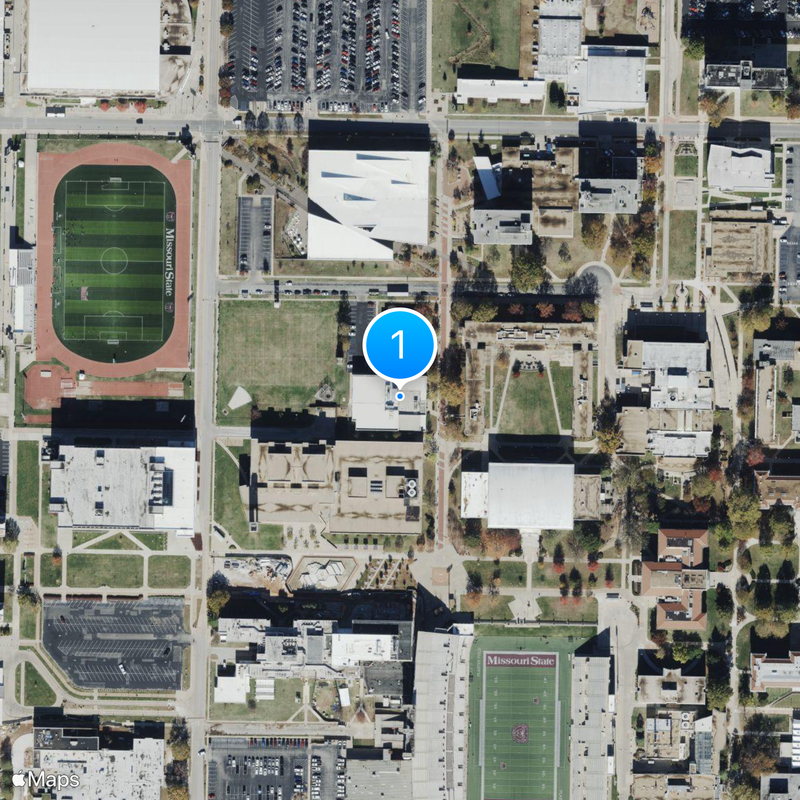 Missouri State University Map