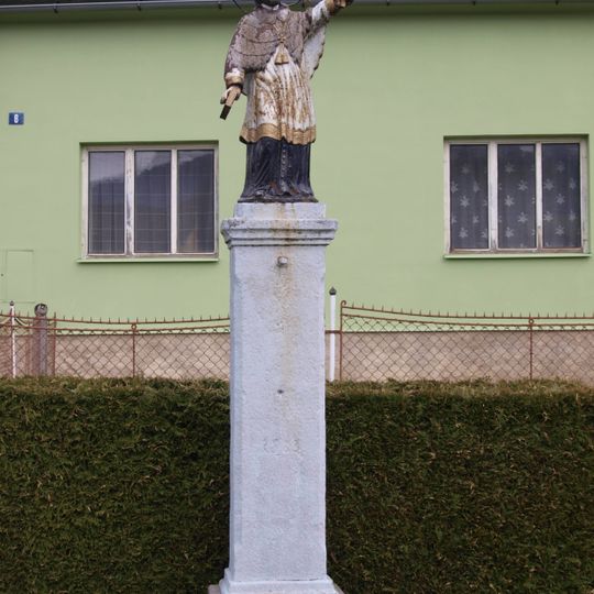Socha svatého Jana Nepomuckého v Němčicích