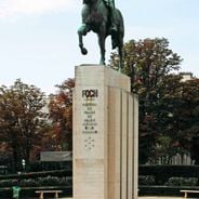equestrian statue of Maréchal Foch