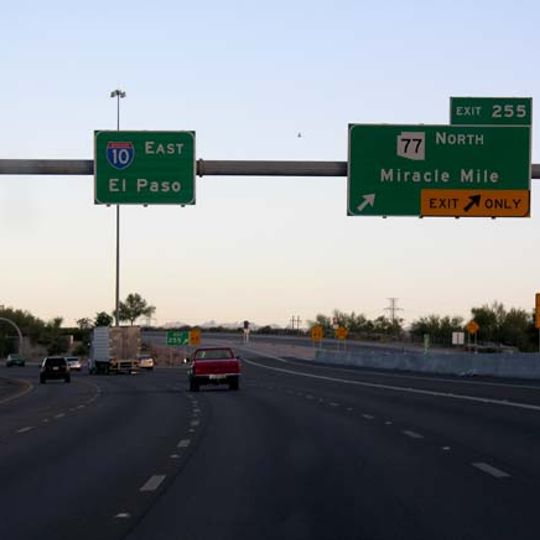 Interstate 10 in Arizona