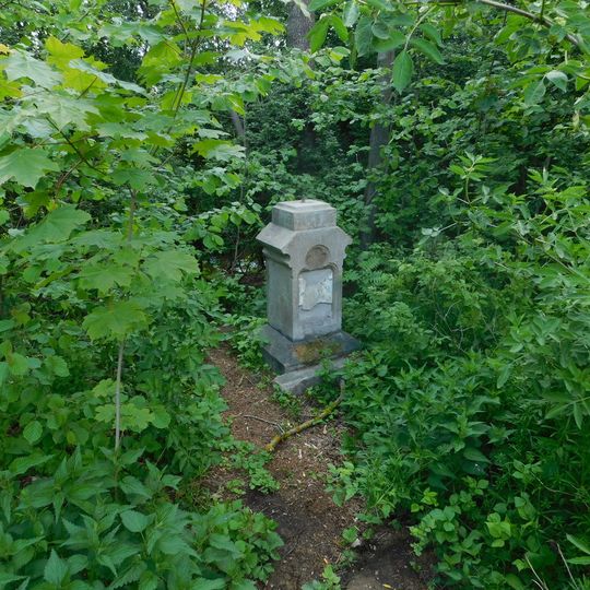 Kříž jihovýchodně od Rančířova u Jihlávky