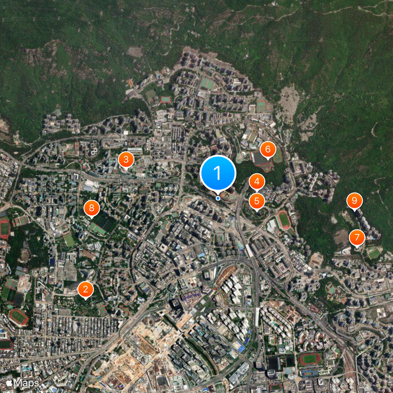 Diamond Hill station Map