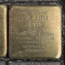 Stolperstein dedicated to Eva Jutta Meyer