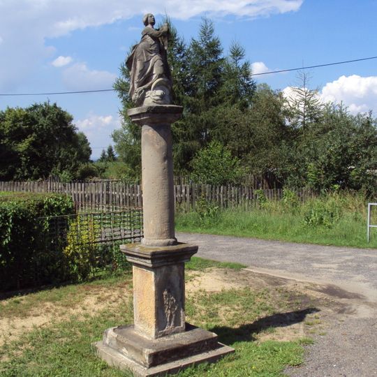 Sloup se sochou Panny Marie Immaculaty