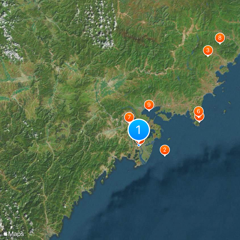 North Korea–Russia relations Map