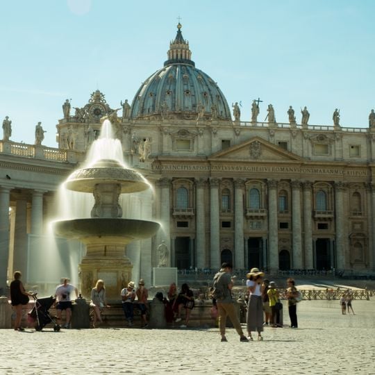 Fountains of St. Peter's Square