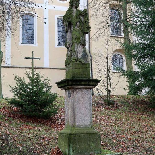 Socha sv. Jana Nepomuckého ve Sv. Dobrotivé - Zaječově