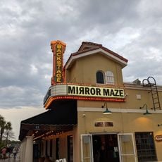 Backstage Mirror Maze