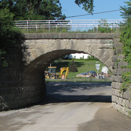 Indian Lake Road Stone Arch Bridge