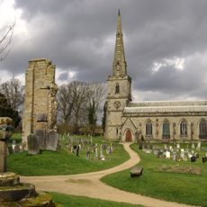 Medieval church and cross 45m south of  St George's Church
