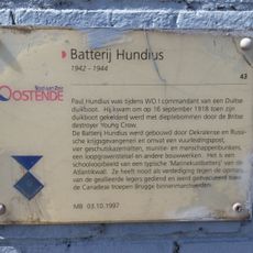 Batteries Halvemaan and Hundius