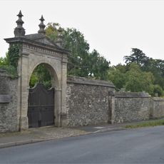 Arched Gateway In Garden Wall, South Of Lavington Manor