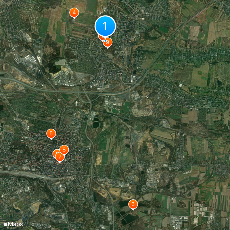 Piekary Śląskie Map