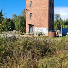 Water tower in Lahti railway station