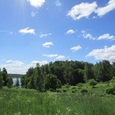 Slaiden mound with a settlement