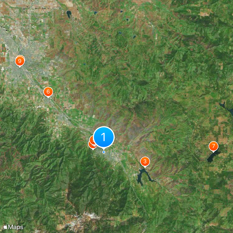 Southern Oregon University Map