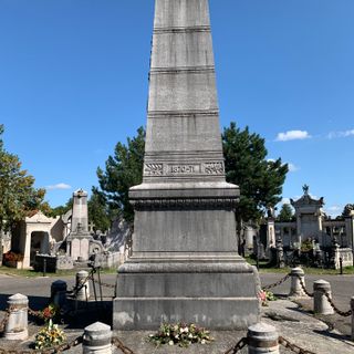 Monument aux morts de la guerre franco-allemande de 1870 du cimetière de La Guillotière