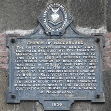 Church of Nagcarlang historical marker