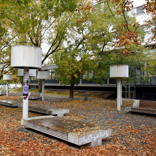 Lesegarten an der Schiller-Bibliothek