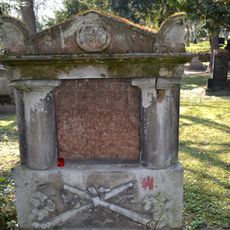 Ev. cintorín Kozia brána, náhrobník