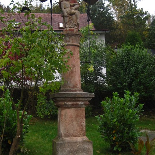 Statue of Pietà in Zlatá Olešnice