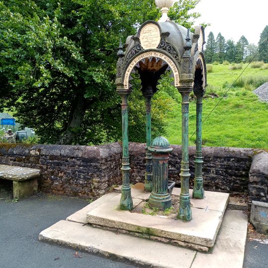 Memorial Pump And Canopy