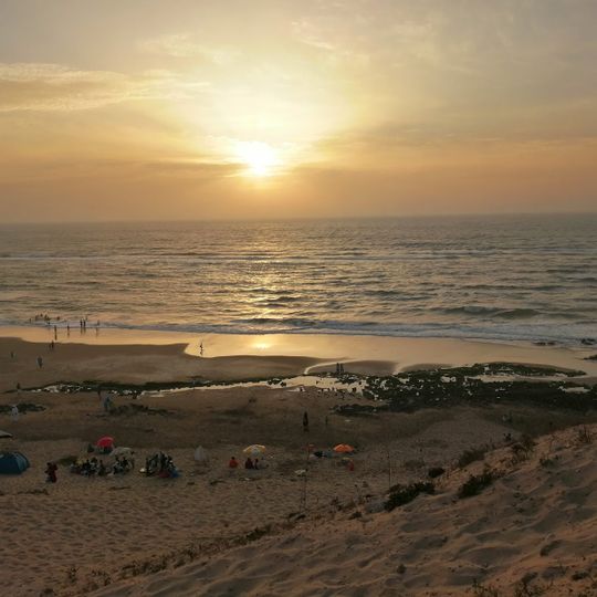 Plage Sidi-Rbat - Plage atlantique à Sidi R'bat, Maroc.