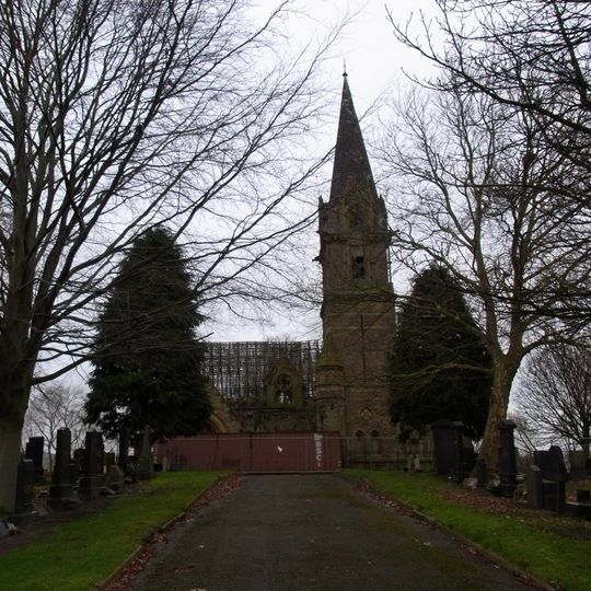 Cemetery Chapel At Phillips Park Cemetery