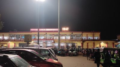 At night 0