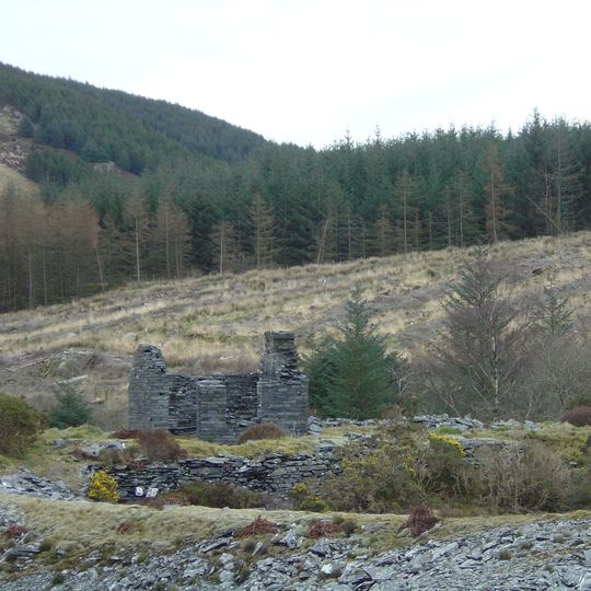 Bryneglwys Slate Quarry, Abergynolwyn Village and the Talyllyn Railway