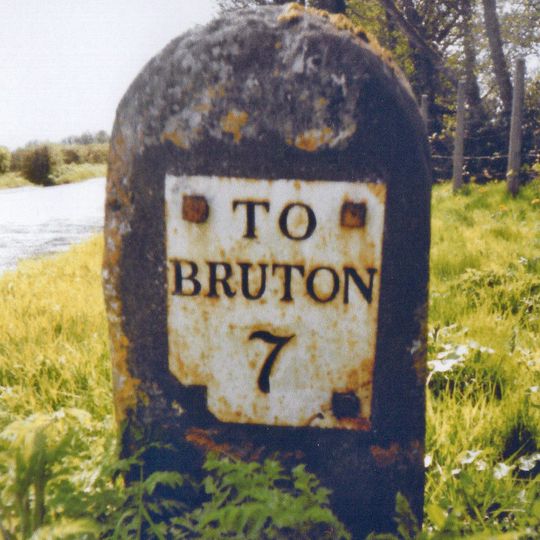 Milestone, half mile S of Nunney Village, near Nunney Catch