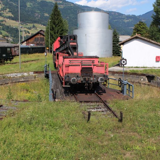 Lokomotiv-Drehscheibe